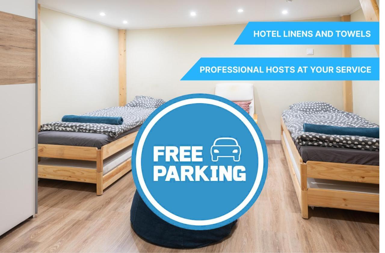 Cozy & Quiet Apartment Near Kiraly Street Free Parking, Ac, Perfect For 4 Guests! 布达佩斯 外观 照片
